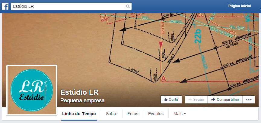 LR Estúdio página facebook corte e costura