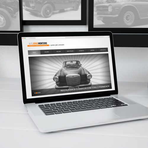 Website Auto Jorge Monteiro Oficina