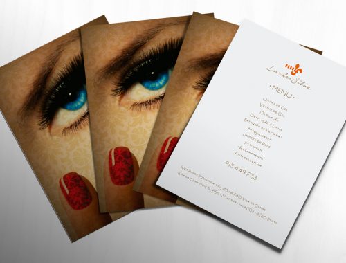 flyer Lurdes Silva estética