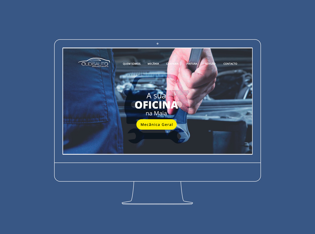 Olidisauto Oficina website