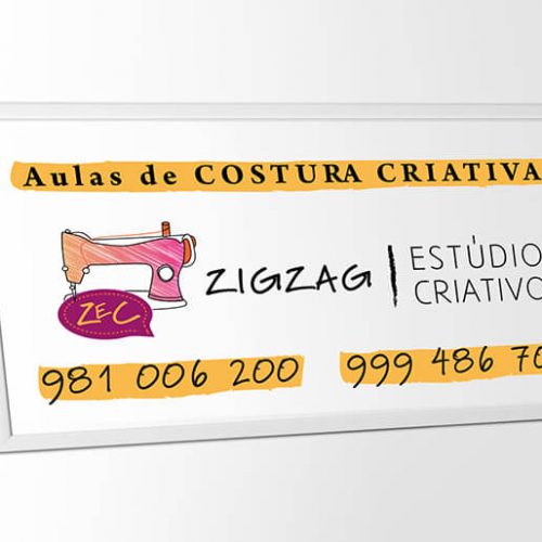 design placa ZEC costura criativa