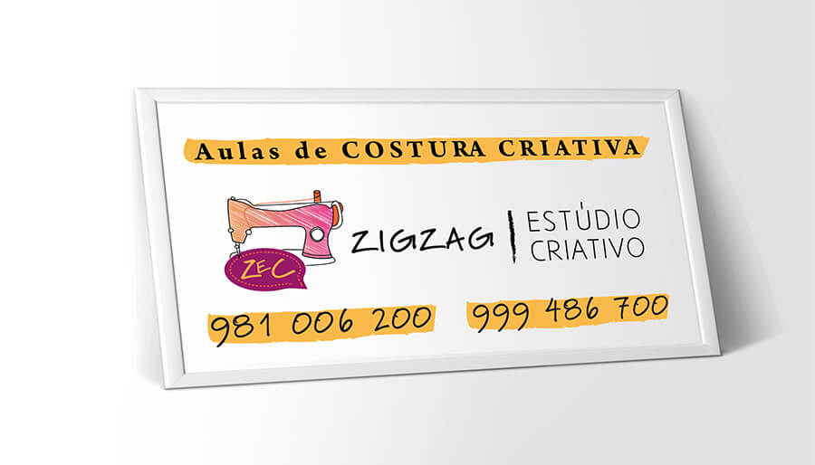 design placa ZEC costura criativa